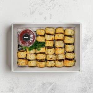 The Healthlink Crew Gourmet House Sausage Rolls